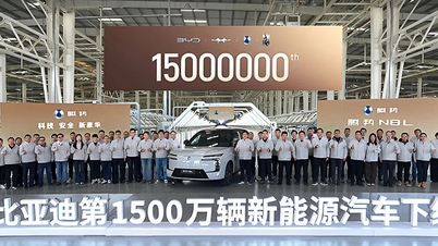 BYD atinge 15 milioane de vehicule cu energie nouă vândute, depășind cu mult Tesla și Volkswagen.