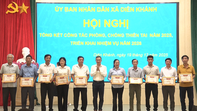 Xã Diên Khánh tổng kết công tác phòng, chống thiên tai năm 2025
