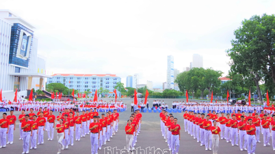 Học viện Hải quân tổ chức Hội thi 5 vũ điệu trong sinh hoạt tập thể và khiêu vũ quốc tế
