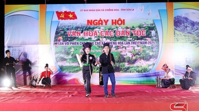 Đêm thi văn nghệ mở màn Ngày hội Văn hóa các dân tộc xã Chiềng Hoa