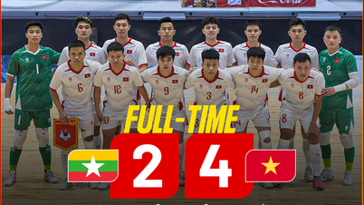 Vietnamský futsalový tým si zajistil přesvědčivé vítězství nad Myanmarem a uzavřel tak svou účast na 33. hrách SEA.