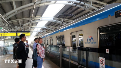 รถไฟฟ้าใต้ดินสายเบ็นถัน-สุ่ยเตียน จะมอบตั๋วฟรีให้แก่ผู้โดยสารในช่วงวันหยุดปีใหม่ปี 2026