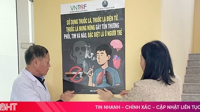 Se distribuyeron 3.500 carteles promoviendo la prevención y el control de los efectos nocivos del tabaco.