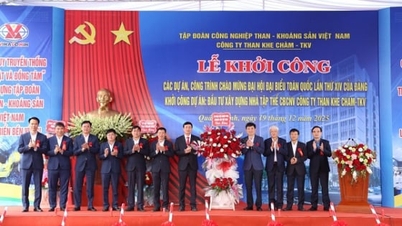 TKV khởi công 02 dự án trọng điểm chào mừng Đại hội Đảng
