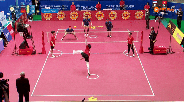 SEA Games 33 រញ្ជួយដី៖ ក្រុមកីឡាសីប៉ាក់តាក្ររបស់វៀតណាម បំបិទមាត់ថៃម្តងទៀត។