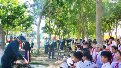 Trung đoàn 274 phối hợp tổ chức chương trình “Chúng cháu và chú bộ đội”