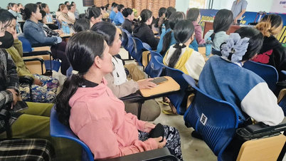La Unión de Mujeres de la comuna de Nam Khanh Vinh organizó una sesión de capacitación para apoyar las habilidades de comunicación.
