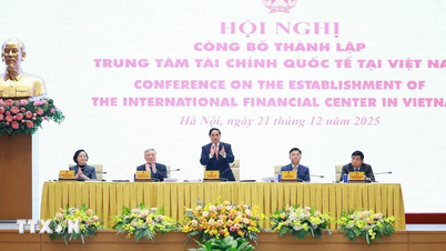 សន្និសីទប្រកាសអំពីការបង្កើតមជ្ឈមណ្ឌលហិរញ្ញវត្ថុអន្តរជាតិនៅប្រទេសវៀតណាម។