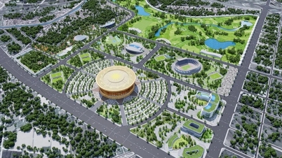 Vingroup start met de bouw van het Olympisch sportcomplex ter waarde van 925.000 miljard VND.