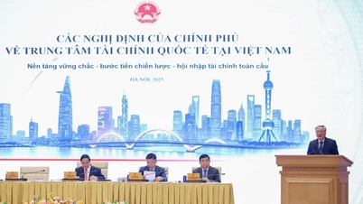 Anuncio de decretos gubernamentales sobre centros financieros internacionales en Vietnam.
