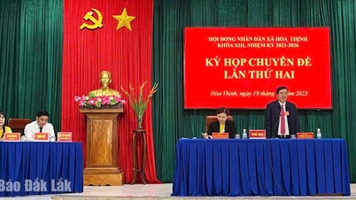 The People's Council of Hoa Thinh commune approved the budget estimate and allocation for 2026.