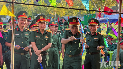 Ungdomsmessen til Regiment 20 var en livlig feiring den 22. desember.