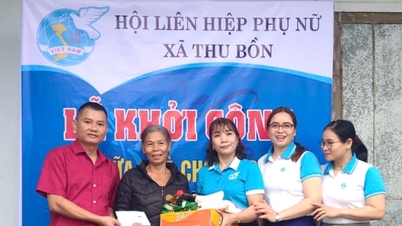 เริ่มการก่อสร้างบ้านพักสำหรับสตรีด้อยโอกาสในตำบลทูบอนแล้ว