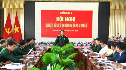 Assigning the task of constructing a community center in Dak Lak.
