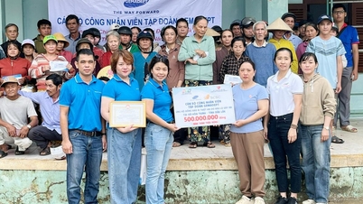 Donated 3 billion VND to support 300 people in extreme hardship after floods.