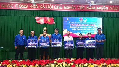 សហភាពយុវជនឃុំវ៉ាន់ថាង បានសម្របសម្រួលការបើកដំណើរការ "កម្មវិធីស្ម័គ្រចិត្តរដូវរងាឆ្នាំ២០២៥ - កម្មវិធីស្ម័គ្រចិត្តនិទាឃរដូវឆ្នាំ២០២៦"
