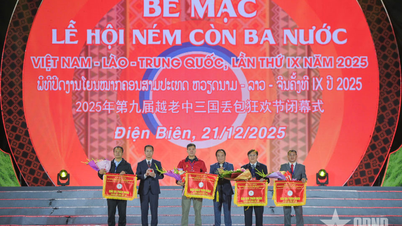 Điện Biên: Bế mạc Lễ hội Ném còn ba nước Việt Nam, Lào và Trung Quốc năm 2025