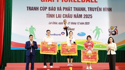Gần 260 VĐV tham gia Giải Pickleball tranh cúp Báo và Phát thanh, Truyền hình Lai Châu