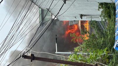 Incêndio em residência na Rua Ha Thi Than, bairro An Hai