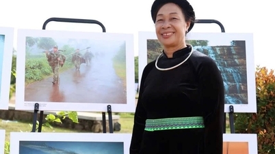 The Nung female leader shoulders two responsibilities in the village.