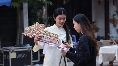 Sinh viên báo chí “thổi hồn” vào rối nước