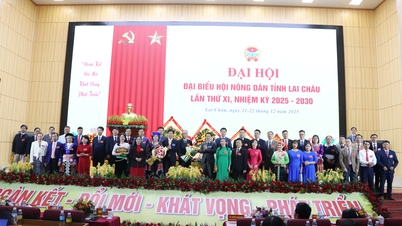 El 11º Congreso de la Asociación Provincial de Agricultores de Lai Chau, período 2025-2030: Unidad - Innovación - Aspiración - Desarrollo