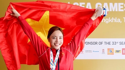 Ngắm bộ ảnh 'hoa khôi bắn súng' Phí Thanh Thảo tại SEA Games 33