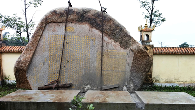 They contributed approximately 300 million VND to engrave the Royal Edict of Can Vuong onto a stone stele.
