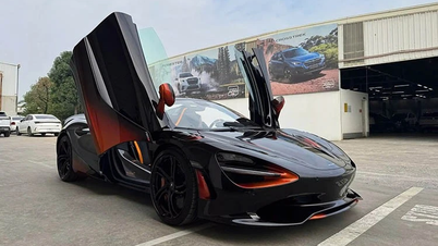 McLaren 750S Spider Orange Coriolis, model wykonany na zamówienie, wart ponad 29 miliardów VND, został wprowadzony na rynek w Wietnamie.
