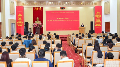 Bồi dưỡng nhận thức về Đảng cho 111 quần chúng ưu tú của Đảng bộ các cơ quan Đảng Trung ương
