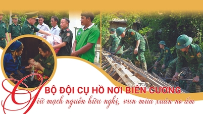 ទាហានរបស់ហូជីមិញនៅតាមព្រំដែន៖ ថែរក្សាប្រភពមិត្តភាព បណ្តុះនិទាឃរដូវដ៏រុងរឿង និងកក់ក្តៅ។