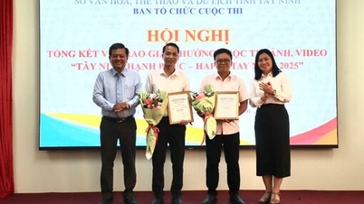 18 vítězných prací v soutěži fotografií a videí „Happy Tay Ninh 2025“.