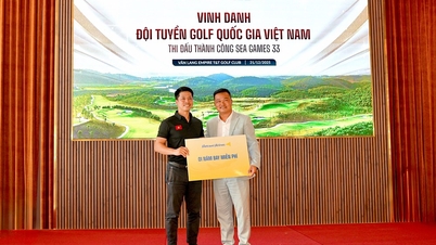 T&T Golf and Vietravel Airlines honor and support the Vietnamese National Golf Team after the 33rd SEA Games.
