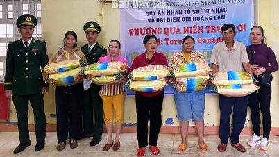 បរិច្ចាគគ្រាប់ពូជស្រូវ ដើម្បីគាំទ្រដល់ប្រជាជននៅតំបន់ព្រំដែនឆ្នេរសមុទ្រ ក្នុងការជំនះផលវិបាកនៃទឹកជំនន់ និងភ្លៀងធ្លាក់ខ្លាំង។