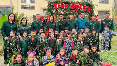 Các cơ sở giáo dục phường Cầu Thia sôi nổi hoạt động kỷ niệm 81 năm Ngày thành lập Quân đội nhân dân Việt Nam