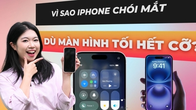 Vì sao iPhone vẫn chói mắt dù đã kéo tối hết cỡ?