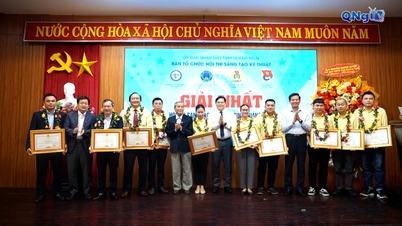 37 Lösungen wurden beim technischen Innovationswettbewerb der Provinz Quang Ngai ausgezeichnet.