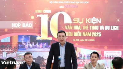 Tổ chức bình chọn 10 sự kiện Văn hóa, Thể thao và Du lịch tiêu biểu năm 2025