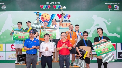 Turnamen Pickleball Terbuka VTV9 2025: Sebuah festival olahraga yang menghubungkan tiga wilayah di Vietnam.