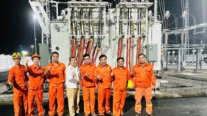 ヴァンニン-ジアビンII工業団地の110kV送電線および変電所の通電に成功しました。