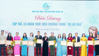 Hơn 2.800 trẻ mồ côi Nghệ An được hỗ trợ tại chương trình 'Mẹ đỡ đầu'