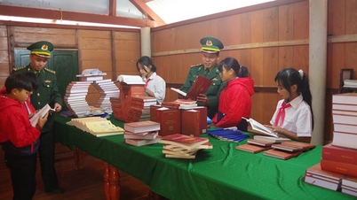 Library inaugurated on the Vietnam-Laos border.