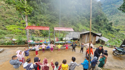 Footsteps 'clinging to the rocks' to teach literacy amidst the clouds of Can Ty