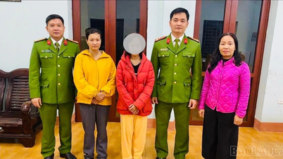 Lao Cai: Tre dagar och nätter av samordnade insatser hjälpte en familj att återförenas med sin förlorade dotter.