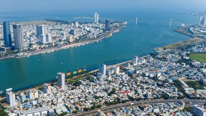 Panoramautsikt över Vietnam International Financial Center i Da Nang.