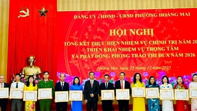 Wad Hoang Mai telah menyelesaikan semua sasaran sosioekonomi 16/16 untuk tahun 2025.