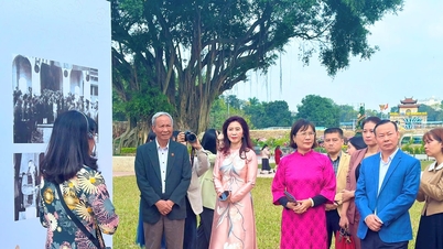 A vietnami kulturális örökség kiállításának megnyitója a Thang Long császári citadellában