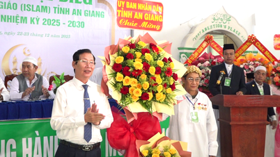 Pátý sjezd Zastupitelské rady muslimské (islámské) komunity provincie An Giang