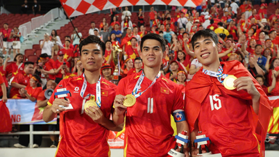 ក្រុម U23 វៀតណាម​ជួបជុំគ្នា តើមានអ្វីខុសគ្នាបើប្រៀបធៀបទៅនឹងពេលដែលពួកគេបានឈ្នះមេដាយមាស SEA Games? Khuất Văn Khang និយាយថា…
