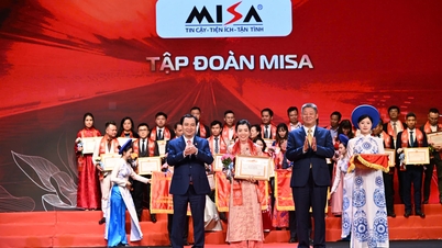 MISA មានកិត្តិយសទទួលបានវិញ្ញាបនបត្រសរសើរពីគណៈកម្មាធិការប្រជាជនទីក្រុងហាណូយនៅក្នុងពិធីទទួលស្គាល់សហគ្រិន និងអាជីវកម្ម Thang Long 2025។
